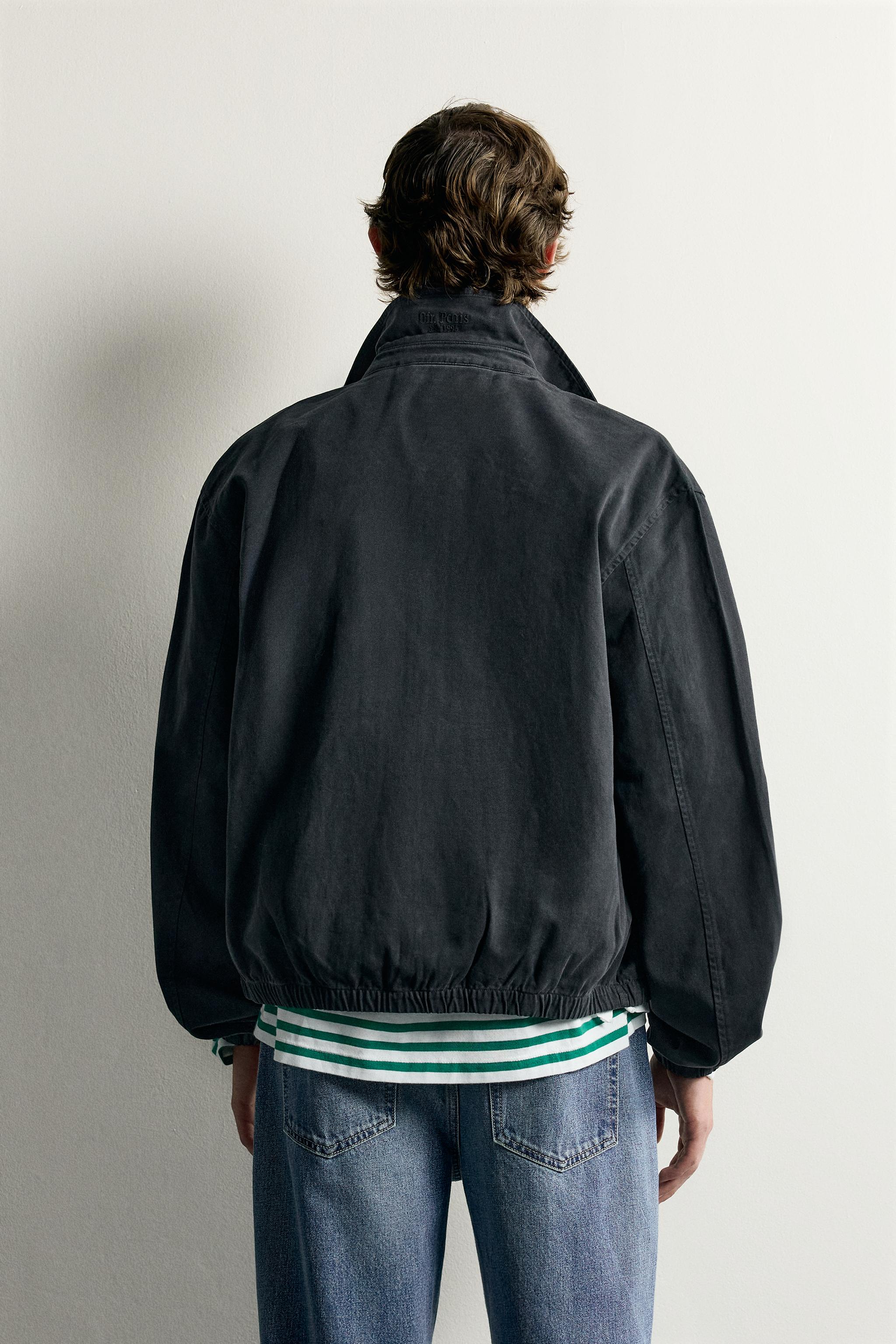 0FR. PARIS X ZARA WASHED COTTON JACKET